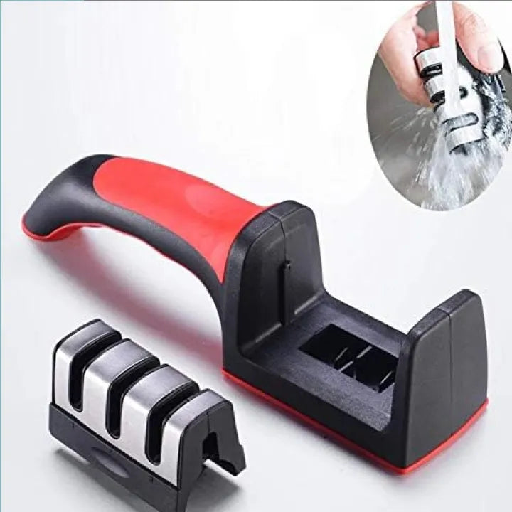 3-Stage Kitchen Knife Sharpener – Precision & Safety Tool