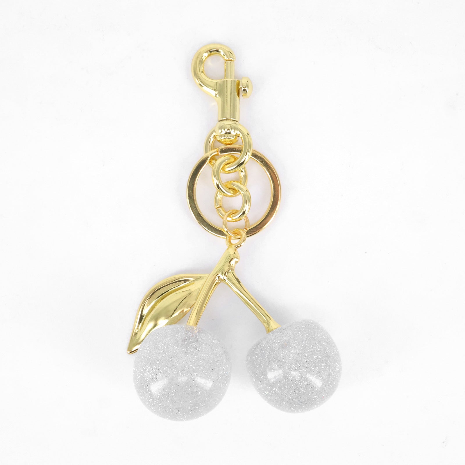 Glamorous Luxury Cherry Keychain & Bag Charm