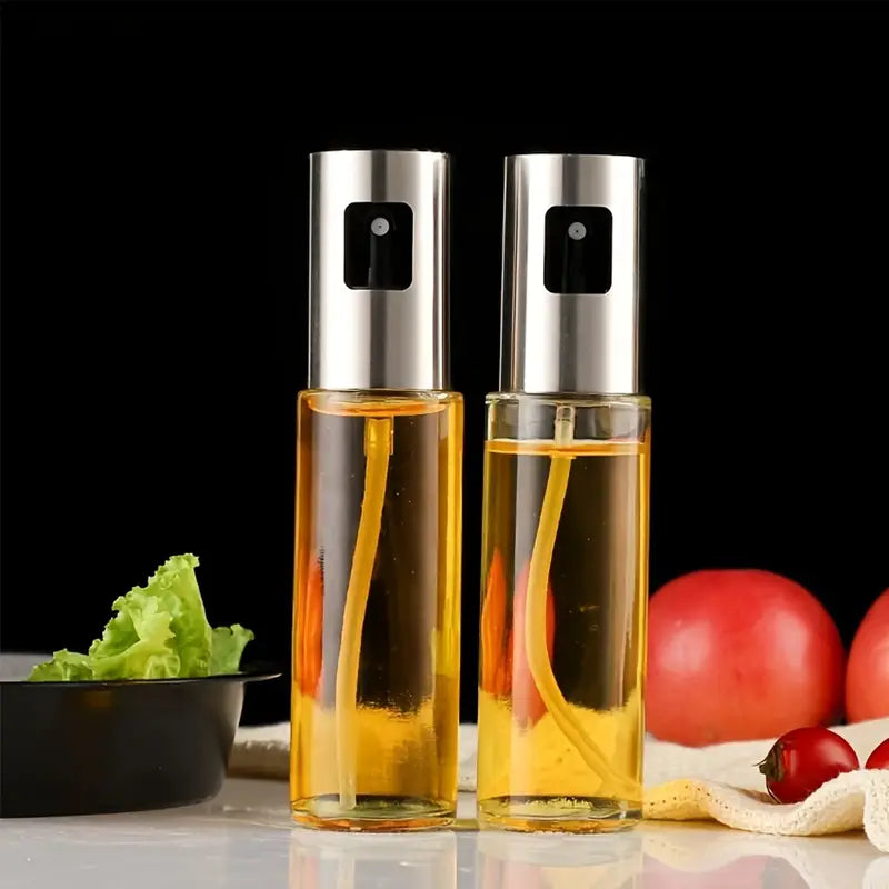 100ml Glass Oil Sprayer Bottle with Gold Pump
