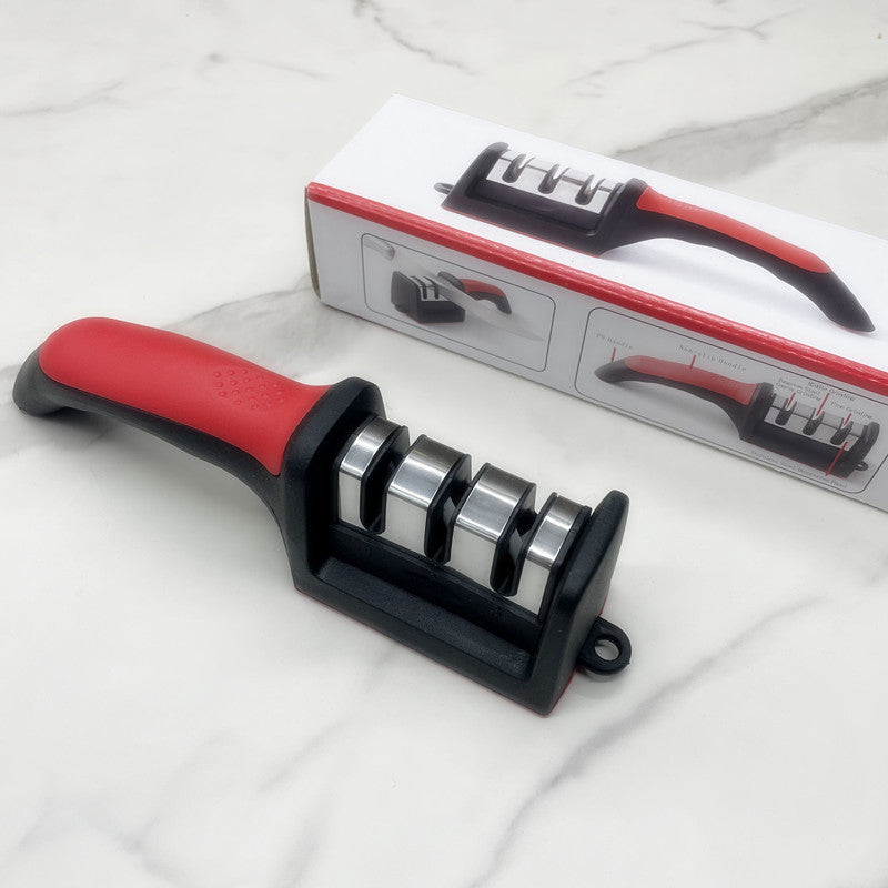 3-Stage Kitchen Knife Sharpener – Precision & Safety Tool