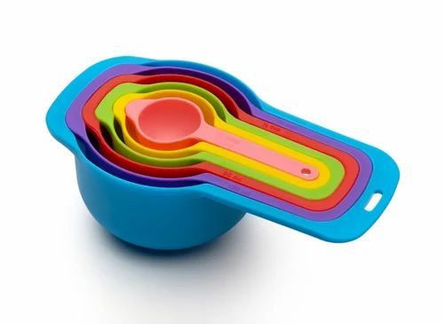 Multi-Color Measuring Cups & Spoons Set (6 Pcs) – Accurate Kitchen Tools for Cooking & Baking