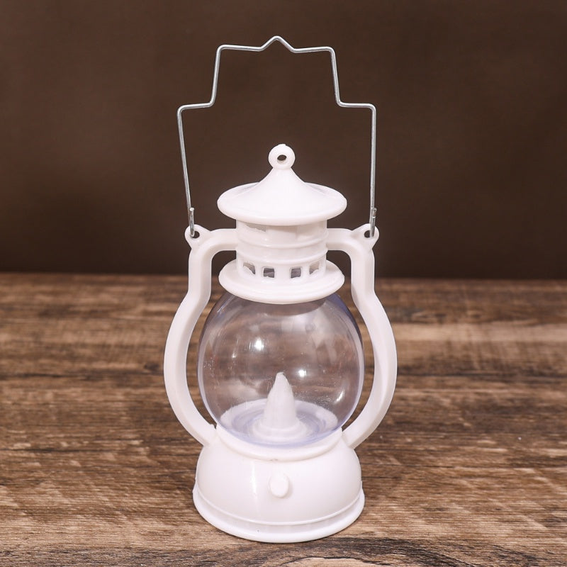 Mini Retro LED Oil Lamp – Vintage Style Flameless Night Light