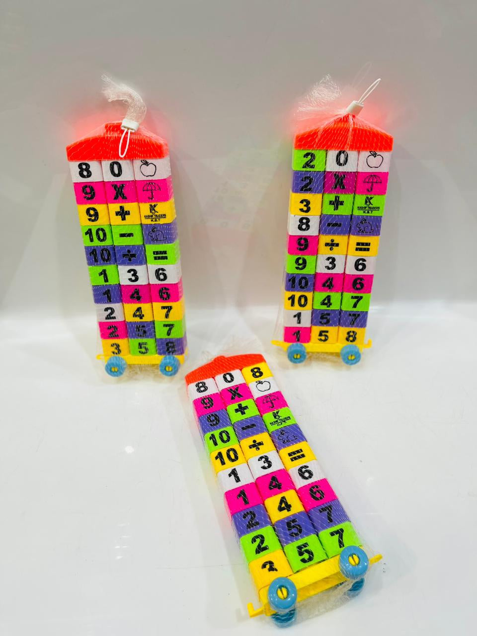 Educational Alphabet & Number Building Blocks Set – Early Learning Toy for Kids (Letters, Numbers & Math Symbols)