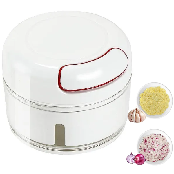 Manual Food Chopper | Hand-Pull Mini Garlic & Vegetable Cutter | Portable Kitchen Processor