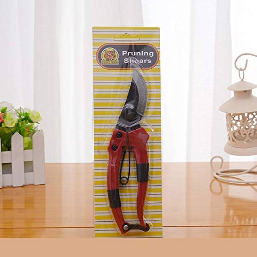High-Carbon Steel Bypass Pruning Shears – Garden Cutting Tool